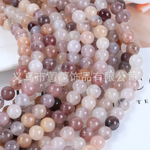 8MM���_�m��Ȼʯ�ĈA�鴮��ɢ���ֹ�DIY�Ʒ�������朾W�t�Ʒ