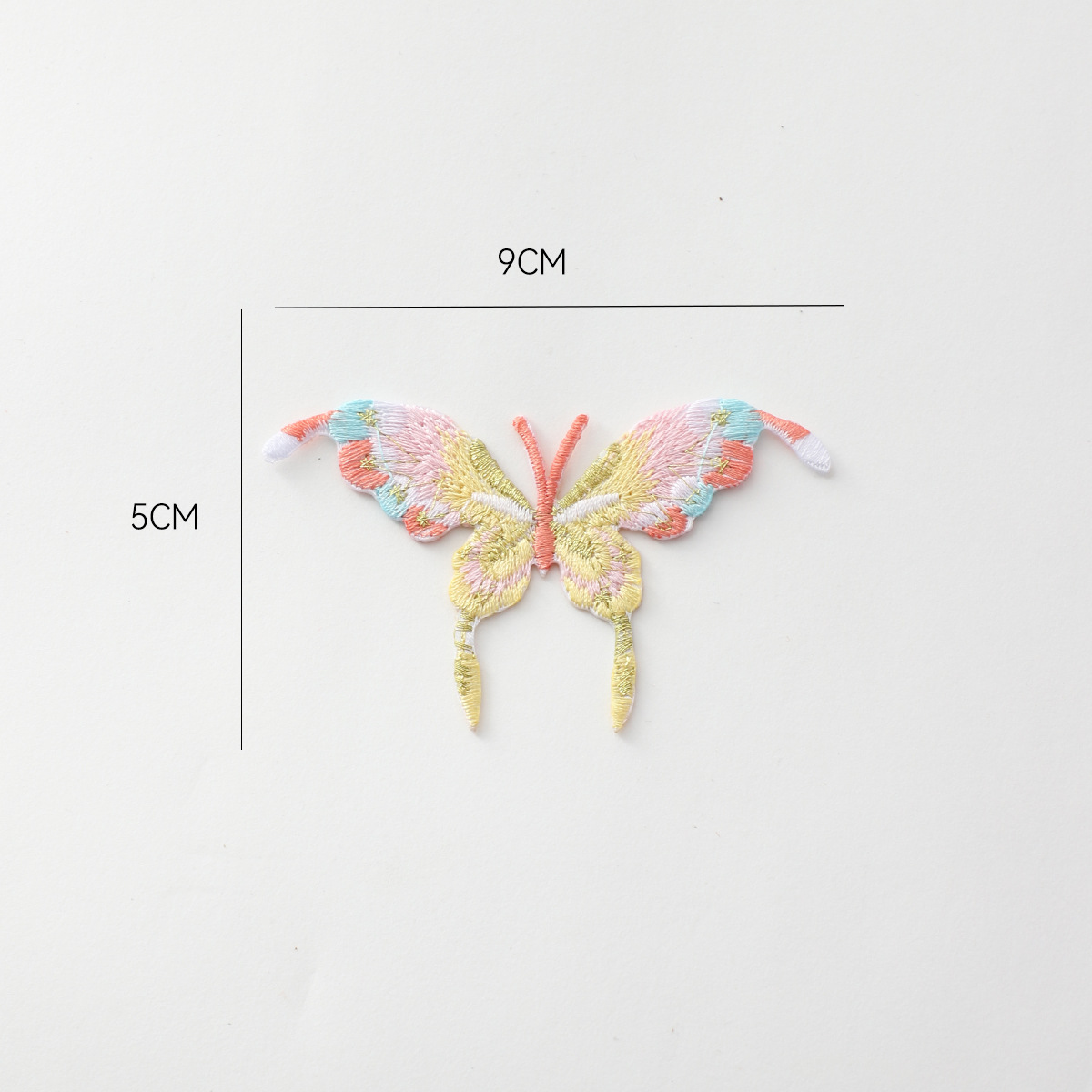 Nuevo bordado chino de siete colores de cordier de mediodía de otoño ornamentos de embalaje floral florista DIY materiales de embalaje floral artesanal