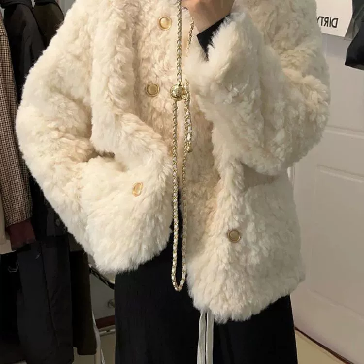 Зимнее пуховик, стиль Chanel, для подростков, свободный крой, оверсайз