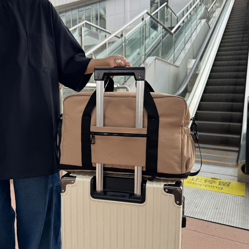 Nueva bolsa de viaje, moda, bolsa de ejercicios portátil de gran capacidad, bolsa deportiva de mujer, bolsa de almacenamiento, bolsa de viaje corto