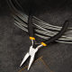 Deli tool 5 inch mini multi-function model pliers portable small pointed flat top cut steel wire diagonal nose pliers