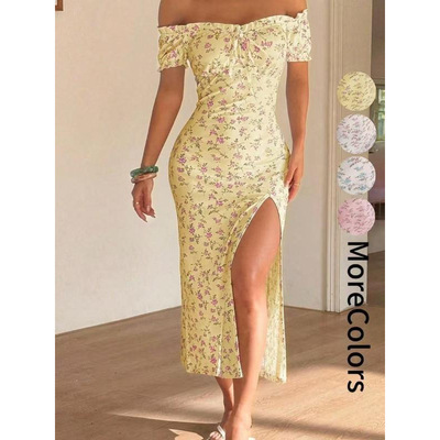 Y 30314 Women Daily Wear Dress Bohemian波西米亚连衣裙