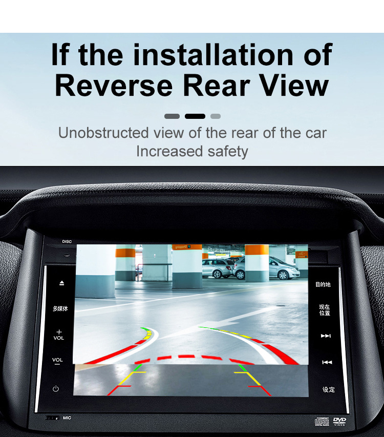 360-degree adjustable mini car rearview camera AHD1080p high-definition camera
