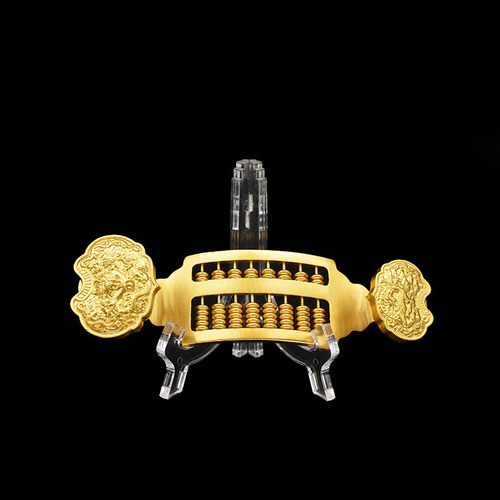 Hongda Brass A Wanli Copper Abacus Careful Planning Ruyi Abacus Bronze Ornaments