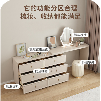 Light extravagance dresser Bucket cabinet one Dressers Simplicity senior End cabinet The computer table bedroom Dressing tables
