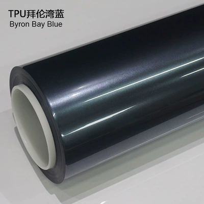 Ppf Colored Car Wrap High | Auto Color Change Film - tpu-byron-bay-blue-1524m15m