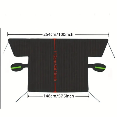 Front Windshield, Sunshade, Thickened Windshield, Car snow shield