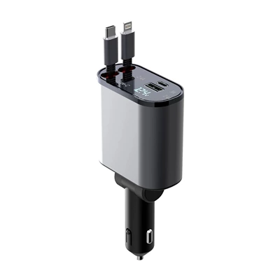 Cable Four-In-One Cigarette Lighter Car — Mobil şarj cihazları