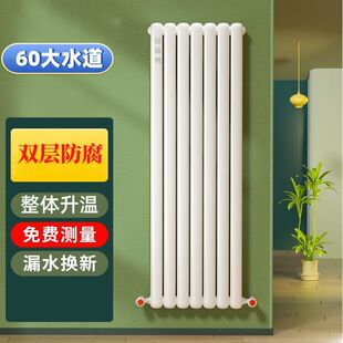 Thickened Radiator for Water Heating, Water Circulation Steel Radiator for Collective Heating, Large Water Channel Two-Column Water Heating Factory