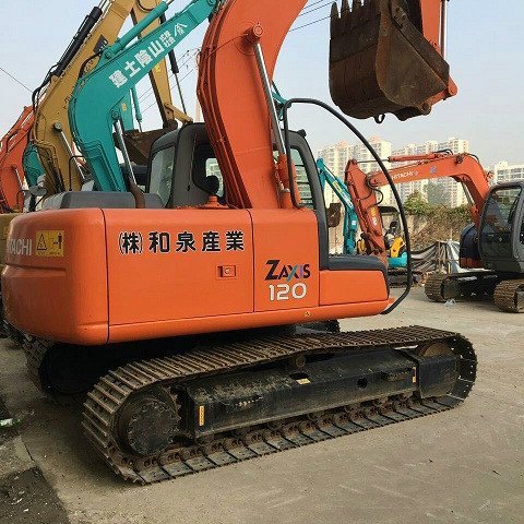 外贸出口上海挖掘机市场 日立120挖掘机 价格低出售，小松，卡特