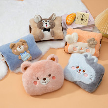 厂家批发新款充电热水袋暖水袋卡通毛绒暖手宝防爆电暖宝暖宝宝