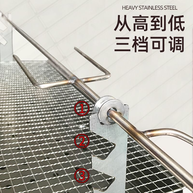 厚みのあるラムレッグオーブン折りたたみバーベキューグリル屋外ラム串商業カーボングリルラムチョップチキンとウサギのバーベキューグリル|undefined