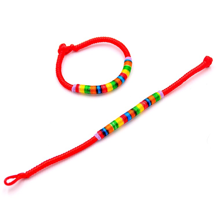 Винт браслет (красный)(1 шт)