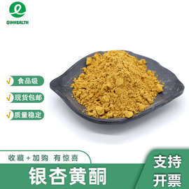 银杏黄酮24%内脂6%银杏叶提取物食品级银杏叶黄酮秦禾生物可拿样