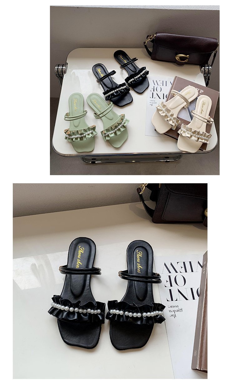 outer wear summer fashion new flat bottom sandals NSPE54650