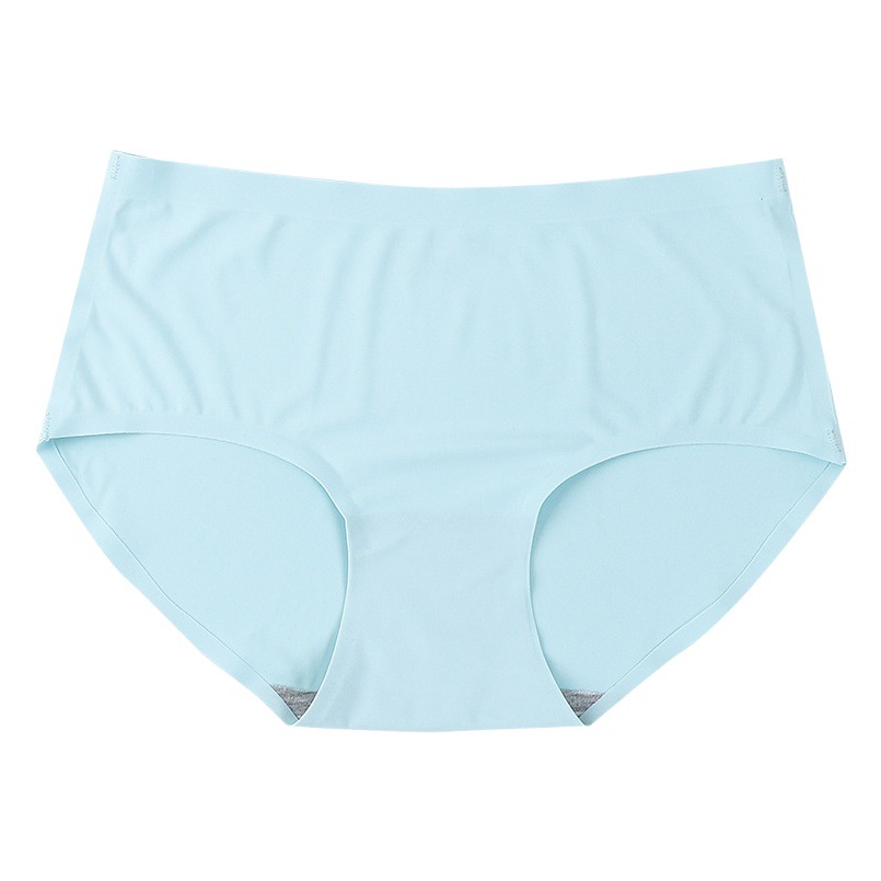 女性氷糸無痕女性下着一枚式下着通気性セクシー中腰女性下着三角ズボン810