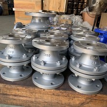不锈钢管道阻火器304法兰阻火器ZHQ-B防爆阻燃型防火器