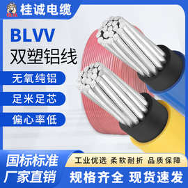 国标BLVV铝芯双皮护套线10/16/25/35mm²防潮耐磨损户外临时布线
