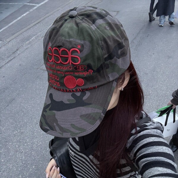 Camouflage brand baseball cap