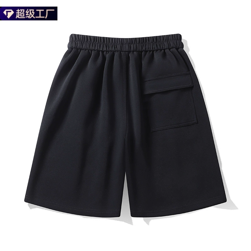 Retro summer shorts for leisure, men's trousers, plus size