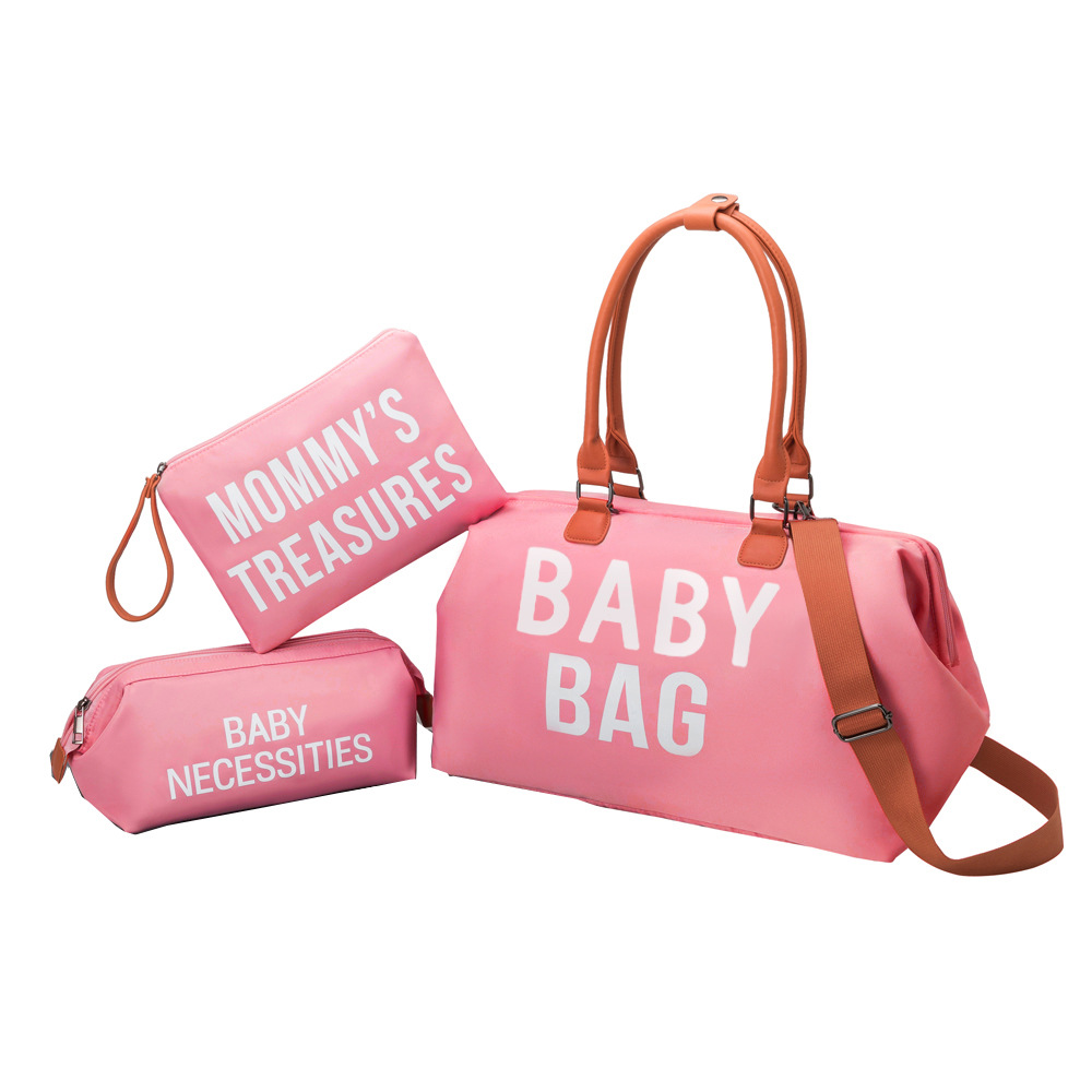핑크 베이비백 + 작은 가방 2개