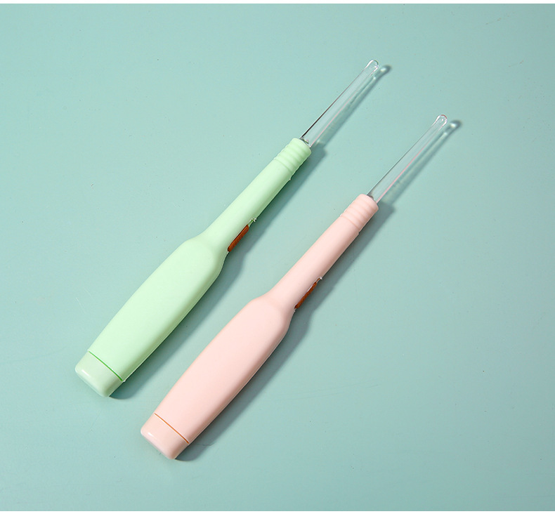 LMLTOP Luminous Ear Pick Set, Visible ear pick spoon, ear clipper with light, Ear Picking Tool TOP-117 undefined