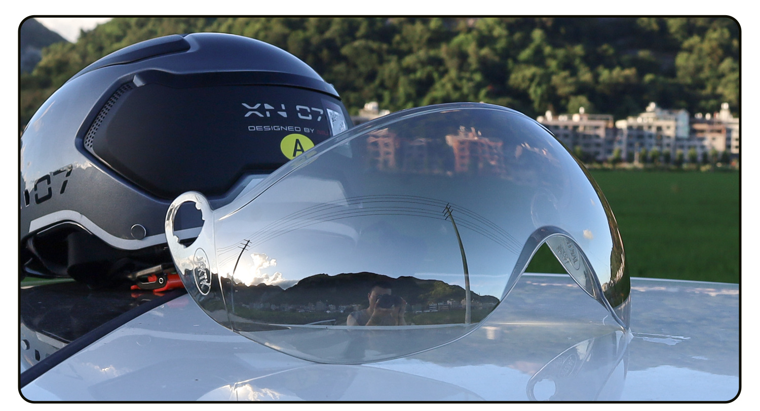 Suitable for Mavericks Niulife Niu Xn-07 Motorcycle Electric Vehicle Helmet Lens Goggles Mask Universal Accessories
