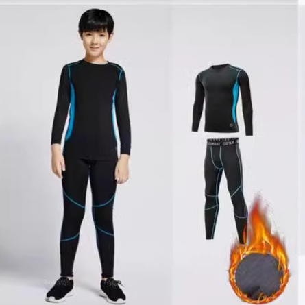 Traje térmico para jóvenes transfronterizo nuevo, aislamiento térmico, cómodo y transpirable, traje térmico para jóvenes al por mayor WU32