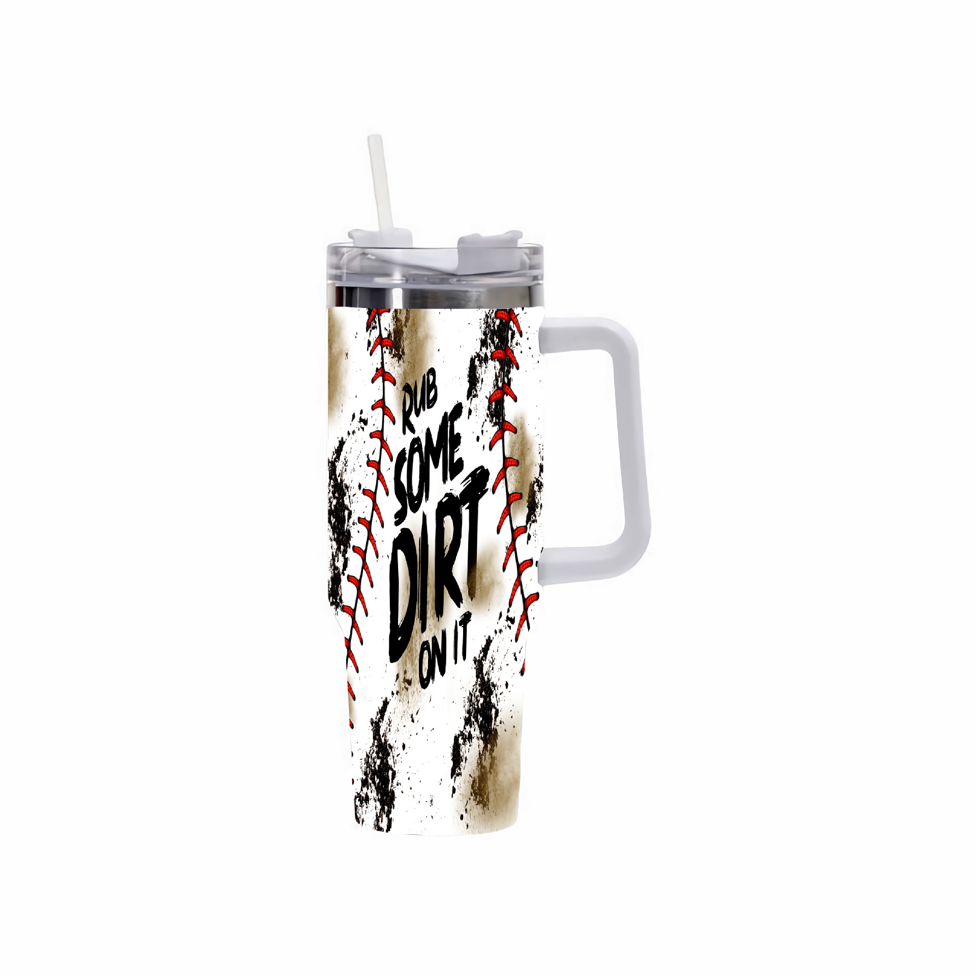 Transfronterizo nuevo creativo 40oz taza de helado taza de coche al aire libre Halloween Navidad regalo taza de paja