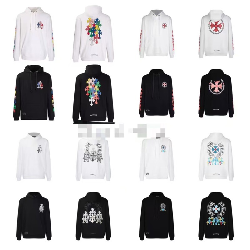 21Ss Correct Version Scroll Logo Simple Classic Hoodie Series Unisex
