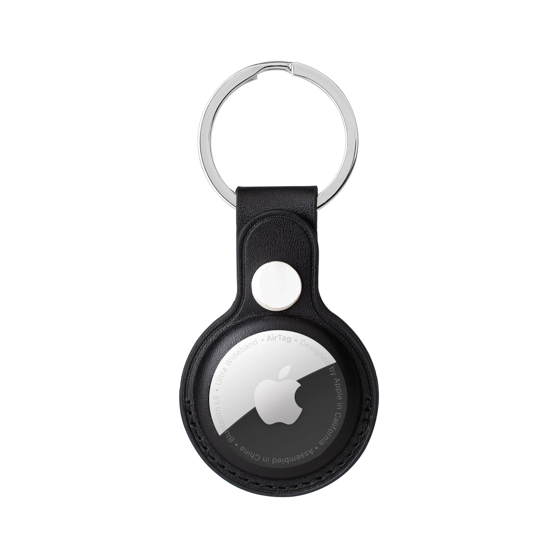 Кожаный защитный чехол для Apple AirTag, один или два отверстия, варианты держателя для ключей