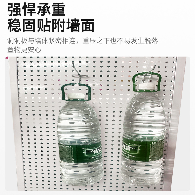 Agujero tablero pared almacenamiento rack dormitorio pantalla estante colgante tablero estudio escritorio organización estante de almacenamiento