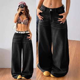 女式牛仔裤;女士卫裤