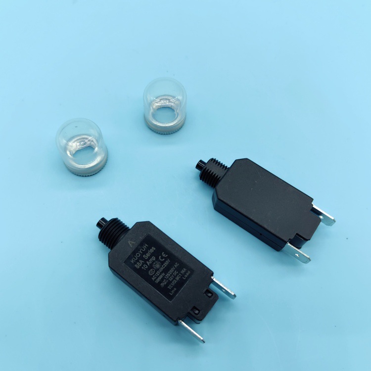 88A系列-10A 电流过载保护器 断路器 保险丝重置 防水帽 手动复位