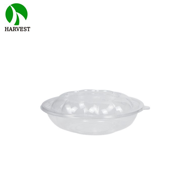 厂家批发一次性水果盒 一次性沙拉盒透明蔬菜盒 透明PET沙拉碗