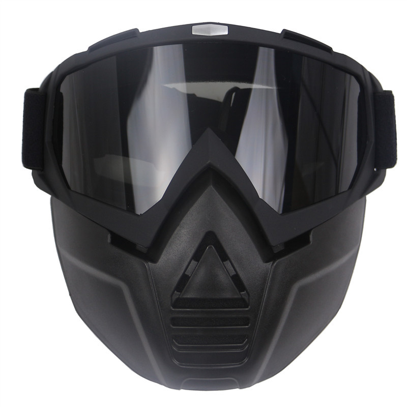 New riding mask Motorcycle helmet mask Retro motorcycle mask Multi-function goggles_voghion.com