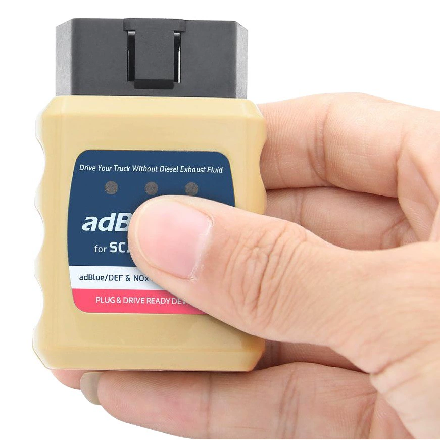AdBlueOBD, без разрезания проводов, подключение по принципу «включи и работай», OBD2 для грузовиков без системы DEF, 4 модели