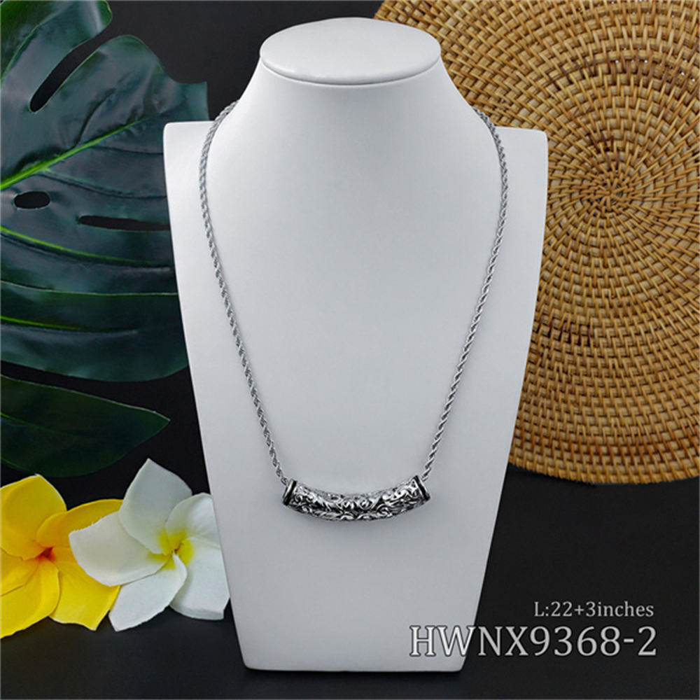 Retro Flower Alloy Plating Carving Womenu0027S Necklace 1 Piece