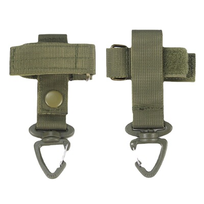 outdoors tactics nylon Webbing Hooks 360 rotate function Olecranon hook Key buckle Tactical climbing buckle