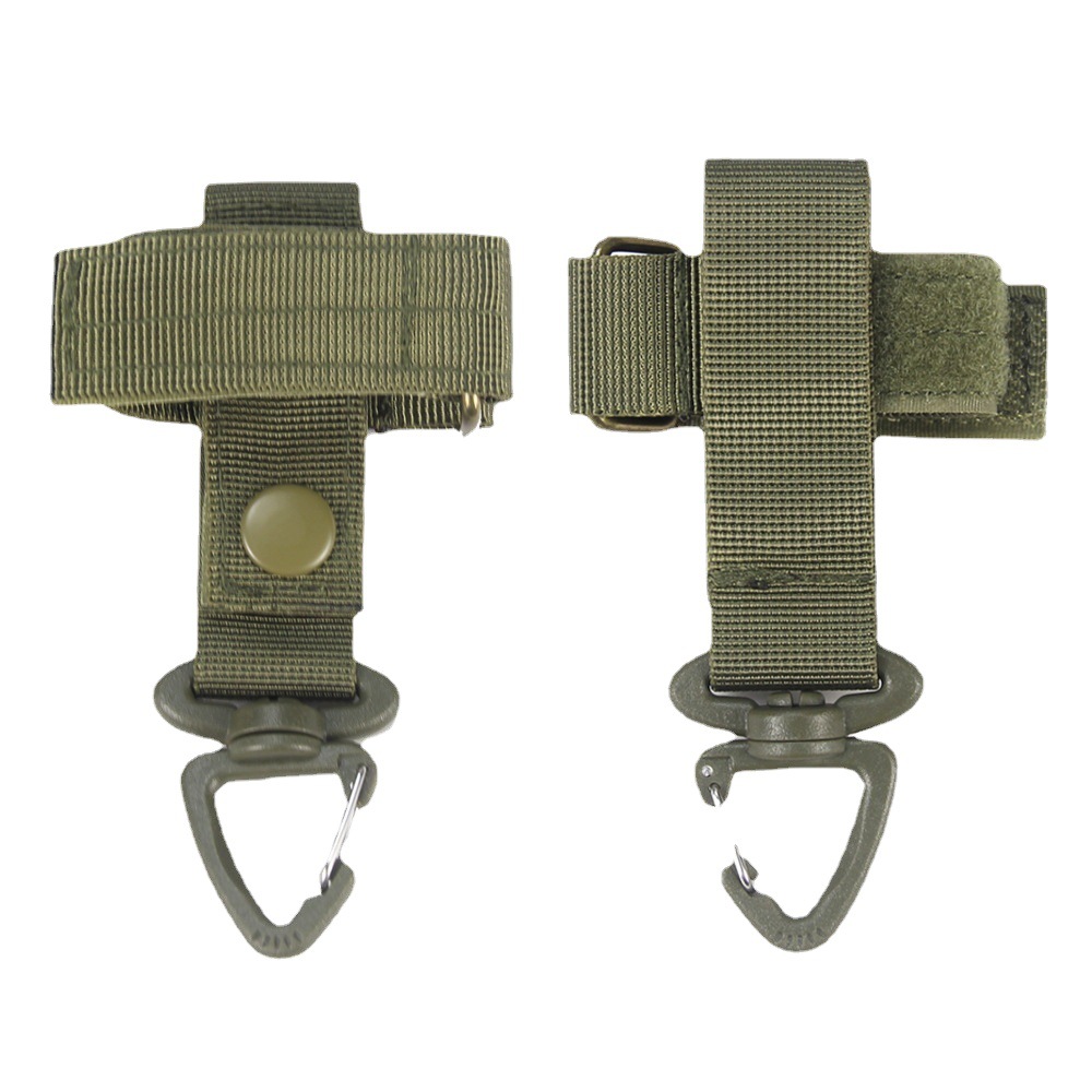 outdoors tactics nylon Webbing Hooks 360 rotate function Olecranon hook Key buckle Tactical climbing buckle
