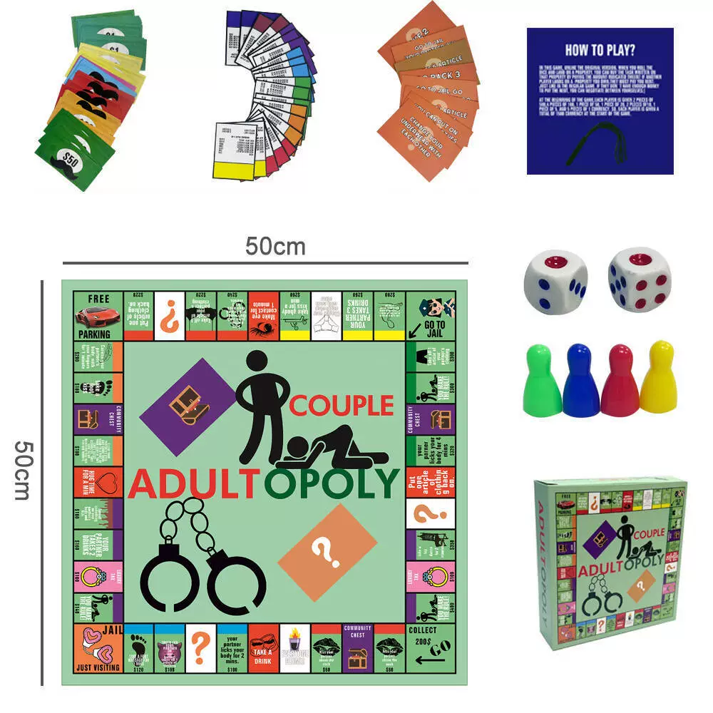 Новинка кросс-бордерный продукт пара шахмат Adult Couple Game Night Night Dating Game Night