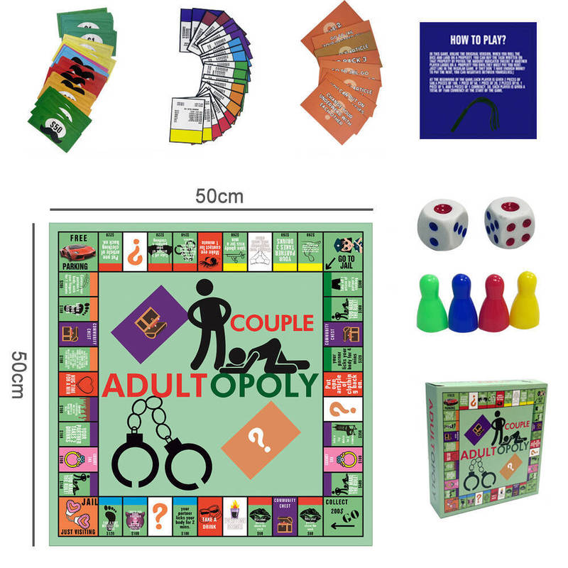 Cross-Border New Product Couple Chessboard Adult Couple Game Night Adult Dating Game Night Big Rich Cross-Border New Product Couple Chessboard Adult Couple Game Night Adult Dating Game Night Big Rich