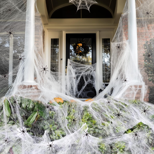 Halloween Party Decoration Spider Cotton Ghost Festival Simulation…