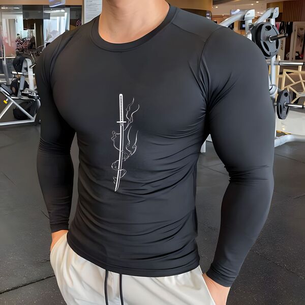 Summer sports fast quick dry short sleeve T-shirt for gym