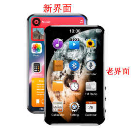 批发4.0寸mp3 mp4全面屏蓝牙无损随身听学生版便携mp5音乐播放器