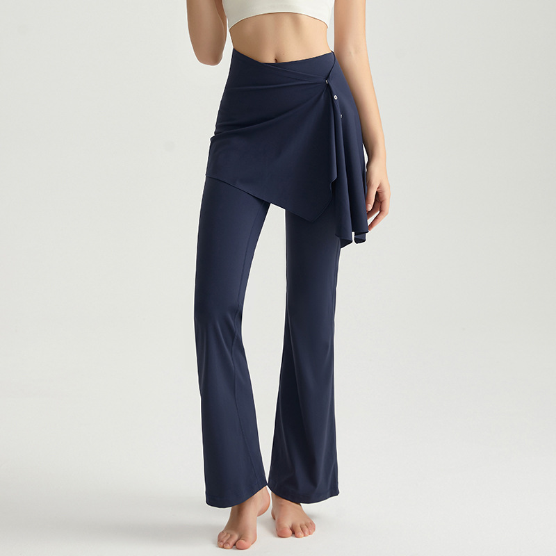 Wiman antibacteriano Pantalones de yoga de dos piezas desmontables anti-avergonzamiento Pantalones de yoga de alta calidad Pantalones de yoga para mujeres image 10