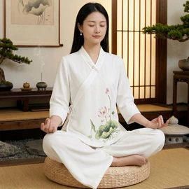 汉服禅茶服;中山装唐装;时尚休闲套装