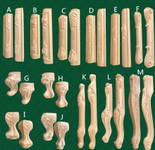 东阳木雕欧式实木家具配件餐桌脚 茶几脚 电视柜脚 浴室柜脚欧式