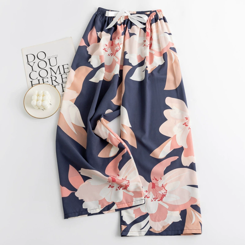 (Cross-border trading), summer thin comfortable cartoon trousers, oversize