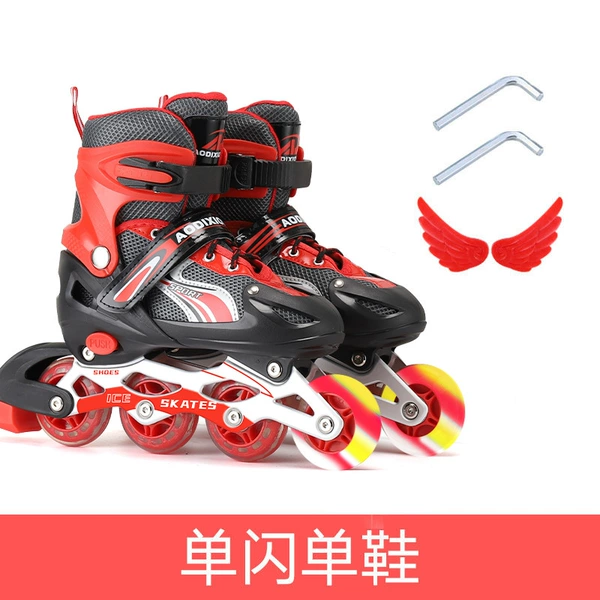 Red (single flash single shoes)